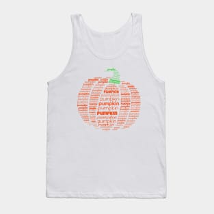 Halloween Pumpkin - Text Tank Top